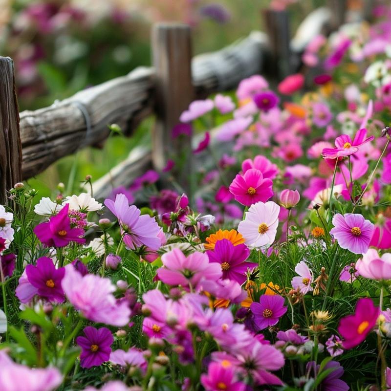 24 Perennial Wildflower Seeds Mix - Premium Non-GMO Pollinator Blend