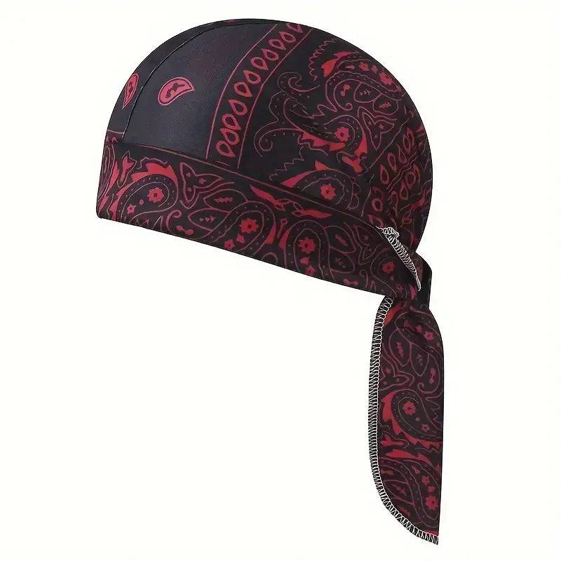 Cooling Headscarf Cap Set β Motorcycle Pirate Head Wrap, Safety Helmet Liner, Elastic Fit, Hand Washable | Outdoor Headwear for Athletes