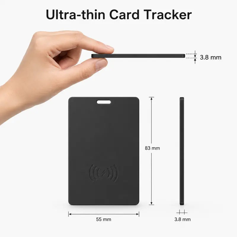 Smart Wallet Tracking Card — GPS Tracker with Find My