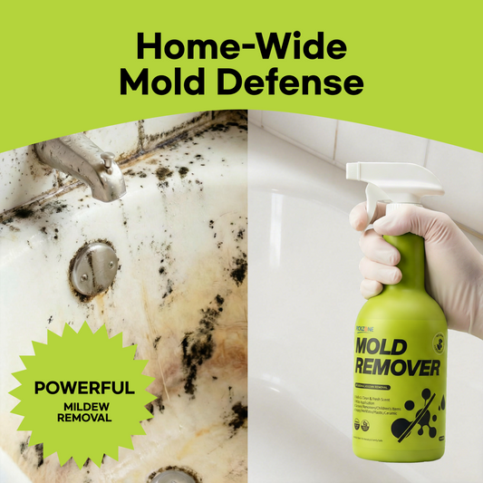 PICKZONE Heavy-Duty Mold & Mildew Remover Spray - Multi-Surface Stain Defense