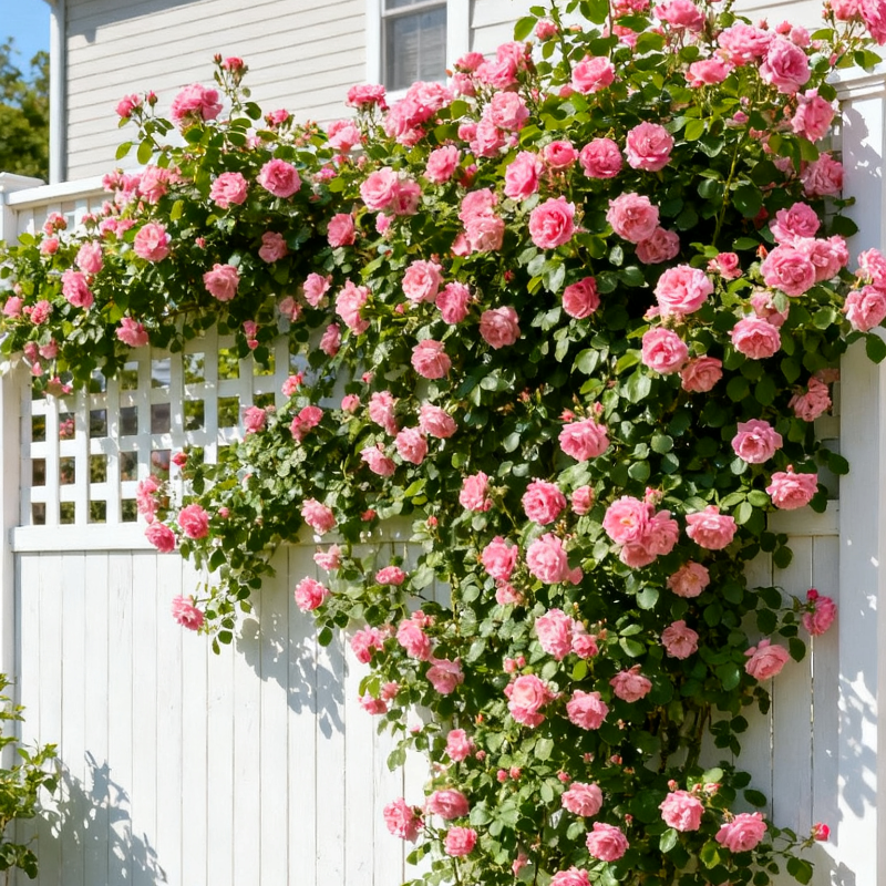 300 Mix Everblooming Climbing Rose Seeds - High-Germination Vertical Garden Mix