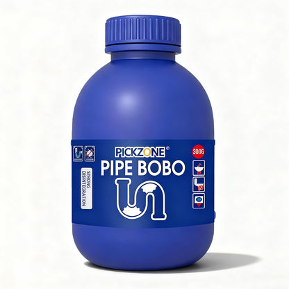 PICKZONE Pipe Bobo Rapid Drain Opener - Heavy-Duty Gel for Hair & Grease Clog Removal