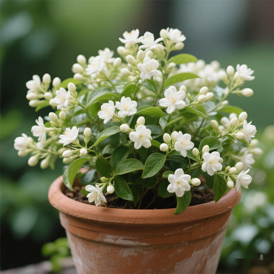 100+ pcs Premium White Jasmine Seeds - Highly Fragrant Perennial Climbing Flower