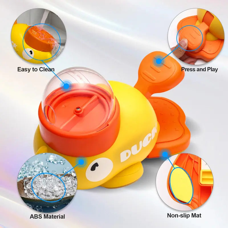 Little Yellow Duck 2-in-1 Interactive Pet Feeder — Smart Treat Dispenser & Slow Feeder Food Puzzle Toy for Dogs & Cats