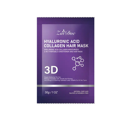 ZaiDoc 3D Hyaluronic Acid Collagen Hair Mask 30g (10 Pack)