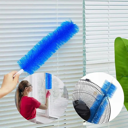 3-Pack Bendable Fan Cleaner Brush, Microfiber Duster - Washable Dust Remover for Ceiling Fans, Blinds, Air Vents & Cars
