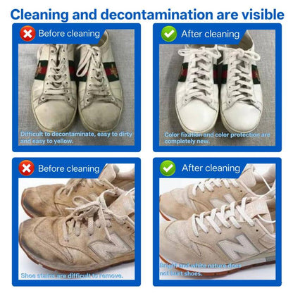 PICKZONE Premium Shoe Cleaner Foam Kit - Safe for Leather, Suede & Nubuck (6.76 oz)