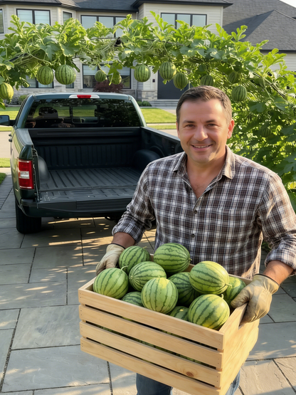 Premium Mini Watermelon Seeds - Extra Sweet Icebox Variety