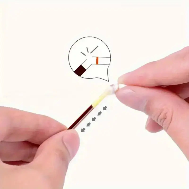 100 Cotton Swabs - Care & Pet Cotton Swabs, Individually Packaged | Portable for Outdoor Activities & Emergency Supplies