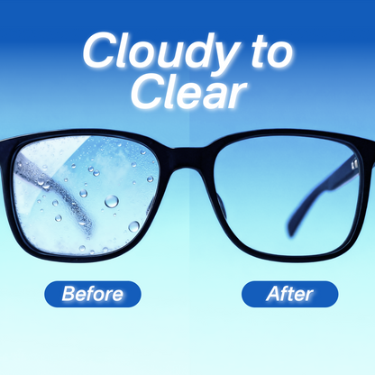 Pickzone Anti-Fog Lens Wipes - Pre-Moistened Streak-Free Cleansing Wipes for Eyeglasses & Screens