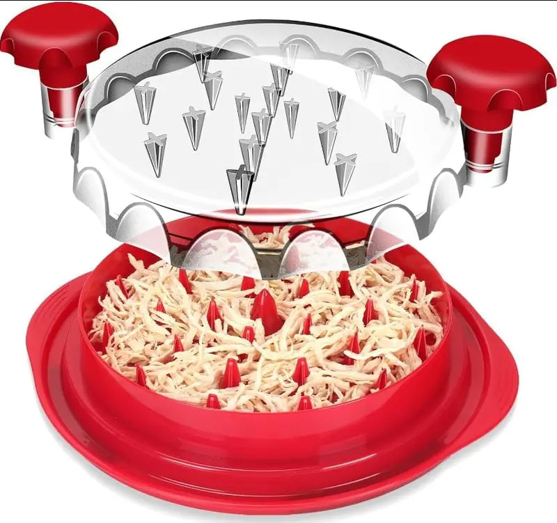 Large Chicken Shredder Tool Twist – Heavy Duty Meat Shredder Machine, BPA Free, Anti-Slip, Dishwasher Safe | For Chicken, Pork & Beef