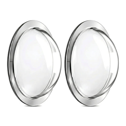 2PCS Car Camera Lens Cover — 360° Panoramic Waterproof Anti-Scratch HD Clear Protector for Tesla & Most Cars SUV