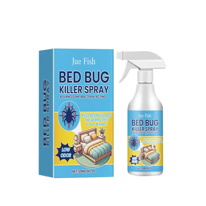 Bed Bug Killer Spray — Kills on Contact & Eggs — Plant-Based, No-Rinse — Safe Around Kids & Pets — Also for Fleas, Mites, Flies & Mosquitoes
