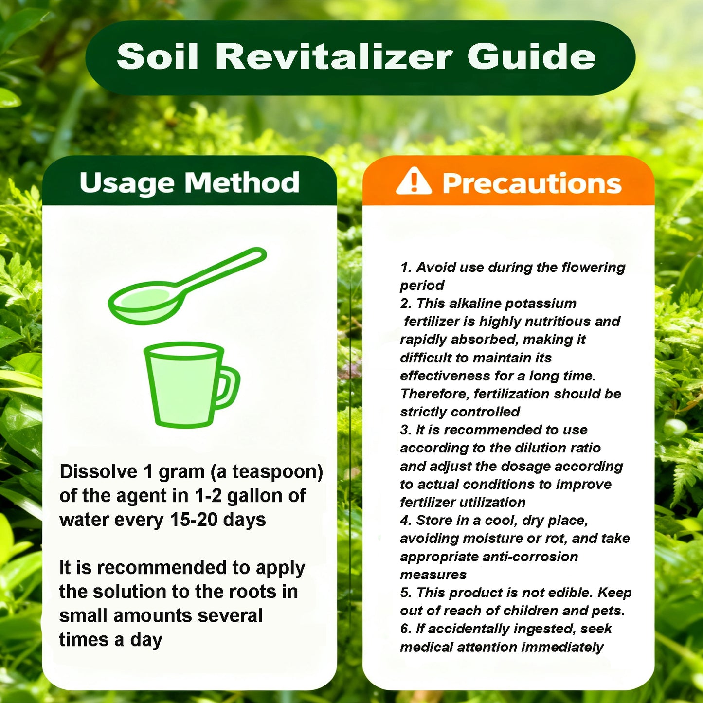 VIRESTA Soil Activator - Concentrated Humic Acid Formula for Lawn & Garden (13.8 oz)