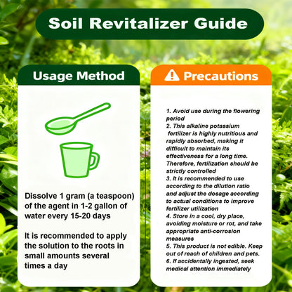 VIRESTA Soil Activator - Concentrated Humic Acid Formula for Lawn & Garden (13.8 oz)