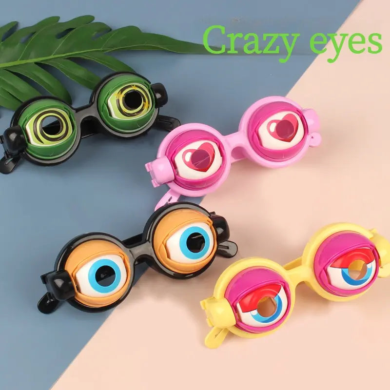 Fun Quirky Children's Glasses - Whimsical Accessories, Creative Prank Toy, Party Supply for Easter, Christmas Festive Gifting